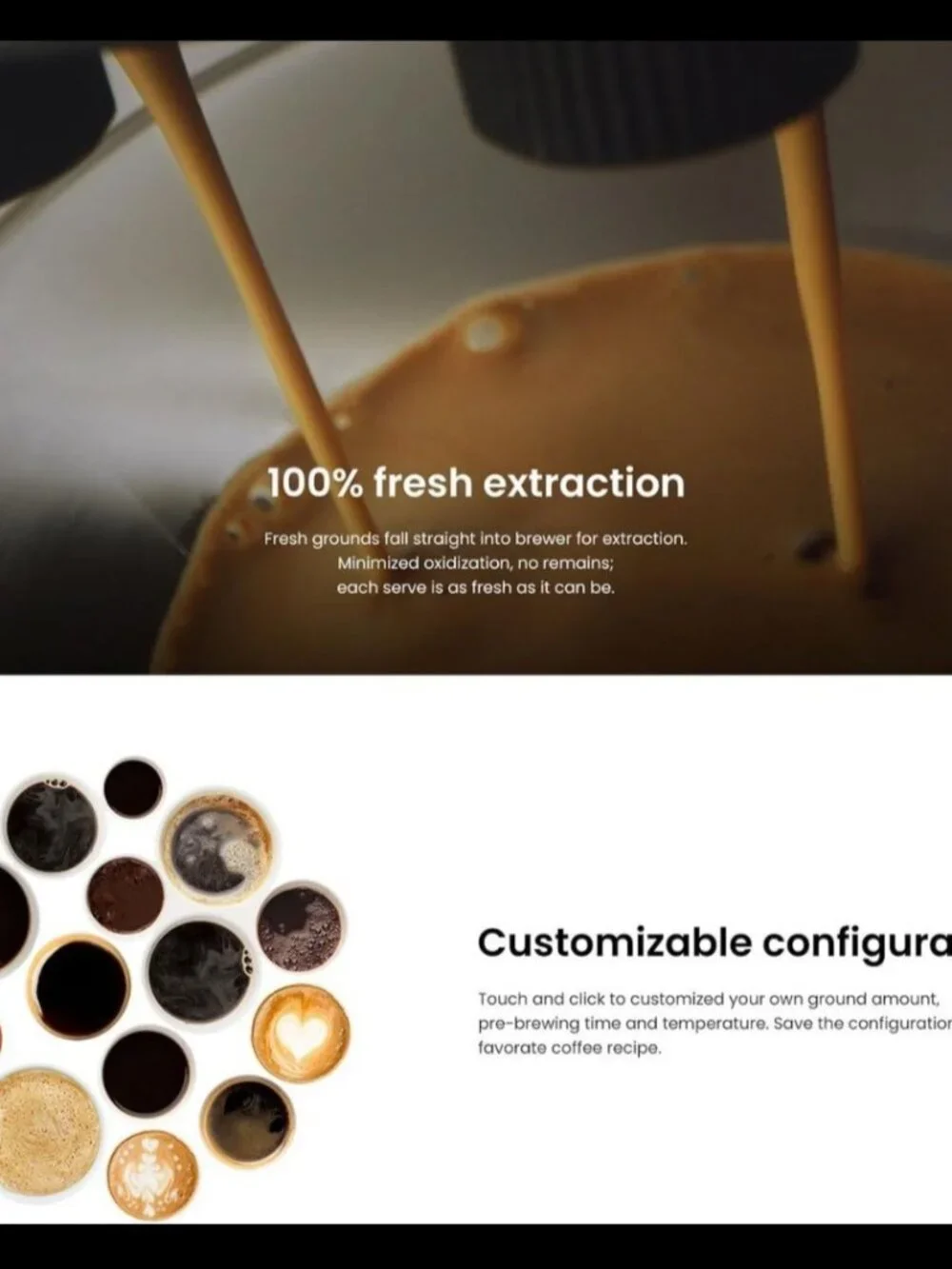 DR. COFFEE C11L Fully Automatic Espresso Machine